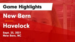 New Bern  vs Havelock  Game Highlights - Sept. 23, 2021