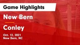 New Bern  vs Conley  Game Highlights - Oct. 12, 2021