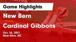 New Bern  vs Cardinal Gibbons Game Highlights - Oct. 26, 2021