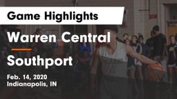 Warren Central  vs Southport  Game Highlights - Feb. 14, 2020