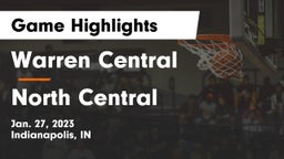 Warren Central  vs North Central  Game Highlights - Jan. 27, 2023