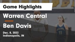 Warren Central  vs Ben Davis  Game Highlights - Dec. 8, 2022