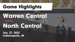 Warren Central  vs North Central  Game Highlights - Jan. 27, 2023