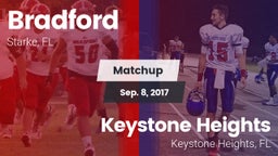 Matchup: Bradford  vs. Keystone Heights  2017