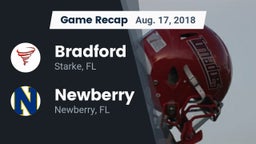 Recap: Bradford  vs. Newberry  2018