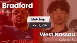 Matchup: Bradford  vs. West Nassau  2018
