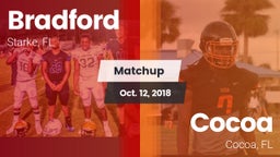 Matchup: Bradford  vs. Cocoa  2018