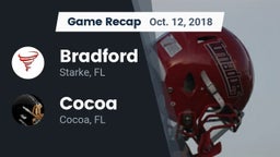 Recap: Bradford  vs. Cocoa  2018