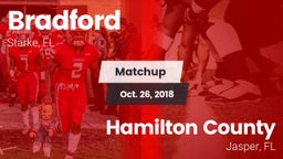 Matchup: Bradford  vs. Hamilton County  2018