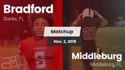 Matchup: Bradford  vs. Middleburg  2018