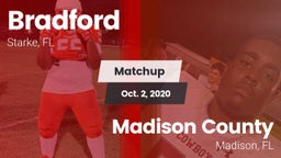 Matchup: Bradford  vs. Madison County  2020