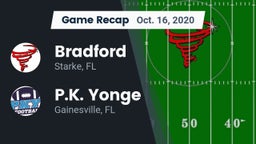 Recap: Bradford  vs. P.K. Yonge  2020