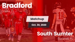 Matchup: Bradford  vs. South Sumter  2020