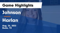 Johnson  vs Harlan  Game Highlights - Aug. 26, 2022