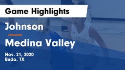 Johnson  vs Medina Valley  Game Highlights - Nov. 21, 2020