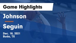 Johnson  vs Seguin  Game Highlights - Dec. 18, 2021