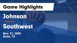 Johnson  vs Southwest  Game Highlights - Nov. 21, 2020