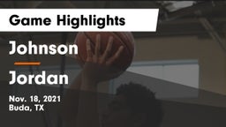 Johnson  vs Jordan  Game Highlights - Nov. 18, 2021