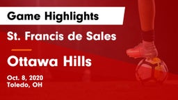 St. Francis de Sales  vs Ottawa Hills  Game Highlights - Oct. 8, 2020