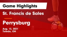 St. Francis de Sales  vs Perrysburg  Game Highlights - Aug. 13, 2021