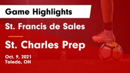 St. Francis de Sales  vs St. Charles Prep Game Highlights - Oct. 9, 2021