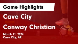 Cave City  vs Conway Christian  Game Highlights - March 11, 2024