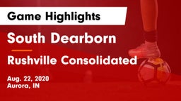 South Dearborn  vs Rushville Consolidated Game Highlights - Aug. 22, 2020