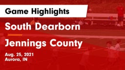 South Dearborn  vs Jennings County  Game Highlights - Aug. 25, 2021