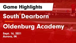 South Dearborn  vs Oldenburg Academy Game Highlights - Sept. 16, 2021