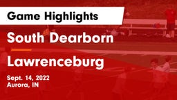 South Dearborn  vs Lawrenceburg Game Highlights - Sept. 14, 2022