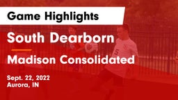 South Dearborn  vs Madison Consolidated  Game Highlights - Sept. 22, 2022