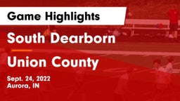 South Dearborn  vs Union County Game Highlights - Sept. 24, 2022