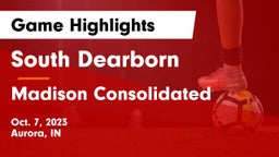 South Dearborn  vs Madison Consolidated  Game Highlights - Oct. 7, 2023