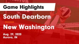 South Dearborn  vs New Washington Game Highlights - Aug. 29, 2020