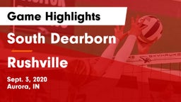 South Dearborn  vs Rushville  Game Highlights - Sept. 3, 2020