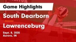 South Dearborn  vs Lawrenceburg  Game Highlights - Sept. 8, 2020