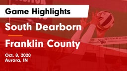 South Dearborn  vs Franklin County  Game Highlights - Oct. 8, 2020