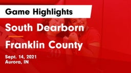 South Dearborn  vs Franklin County  Game Highlights - Sept. 14, 2021