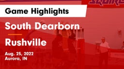 South Dearborn  vs Rushville Game Highlights - Aug. 25, 2022