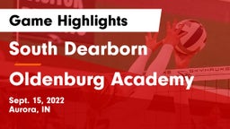 South Dearborn  vs Oldenburg Academy  Game Highlights - Sept. 15, 2022