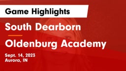 South Dearborn  vs Oldenburg Academy  Game Highlights - Sept. 14, 2023