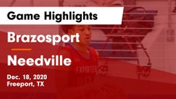 Brazosport  vs Needville  Game Highlights - Dec. 18, 2020