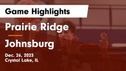 Prairie Ridge  vs Johnsburg  Game Highlights - Dec. 26, 2023