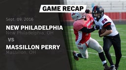 Recap: New Philadelphia  vs. Massillon Perry  2016