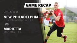 Recap: New Philadelphia  vs. Marietta  2016