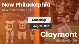 Matchup: New Philadelphia vs. Claymont  2017