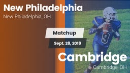 Matchup: New Philadelphia vs. Cambridge  2018