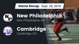 Recap: New Philadelphia  vs. Cambridge  2018