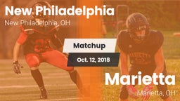Matchup: New Philadelphia vs. Marietta  2018