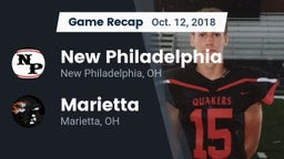 Recap: New Philadelphia  vs. Marietta  2018